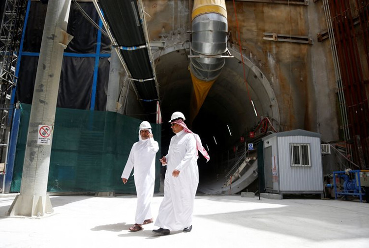 Ả Rập Saudi tiến hành xây hệ thống tàu điện ngầm hiện đại nhất thế giới