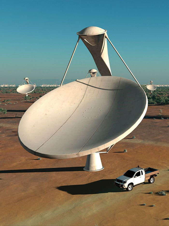 Australia, Nam Phi xây siêu kính viễn vọng