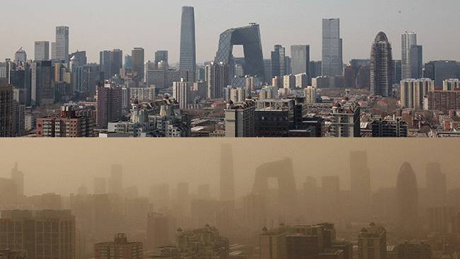 Bắc Kinh phát báo động đỏ lần hai vì ô nhiễm không khí