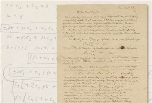 Bán đấu giá thư viết tay của Albert Einstein tại Mỹ