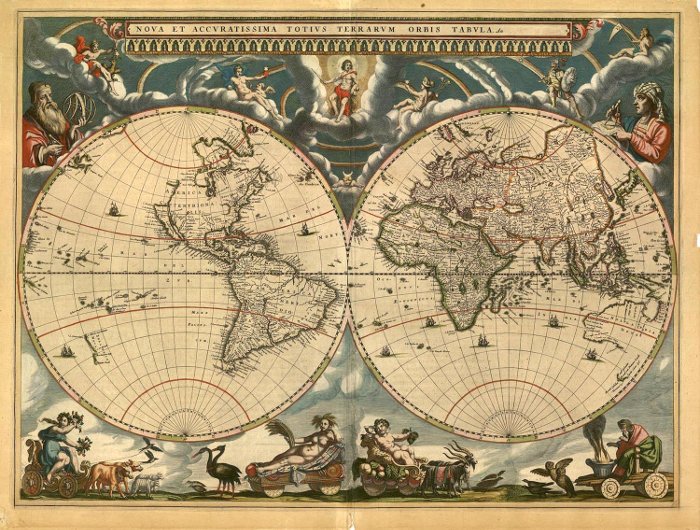 Bản đồ cổ nhất thế giới bán giá 8,5 tỉ