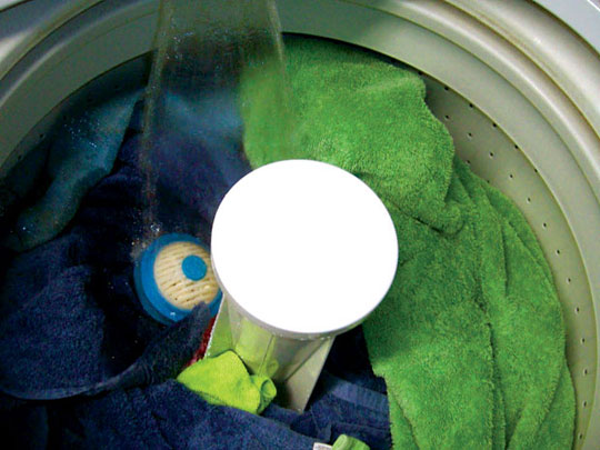 Banh giặt sinh học thay bột giặt