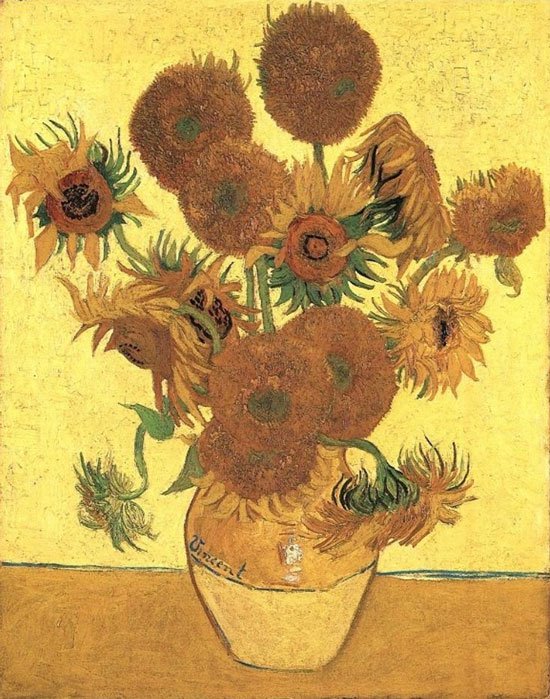Bí ẩn hoa hướng dương trong tranh Van Gogh