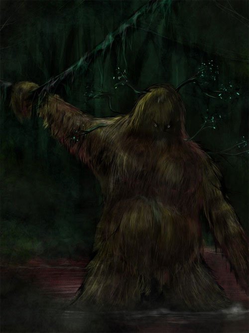 Bí ẩn quái thú người lông cai quản rừng xanh gây kinh hãi