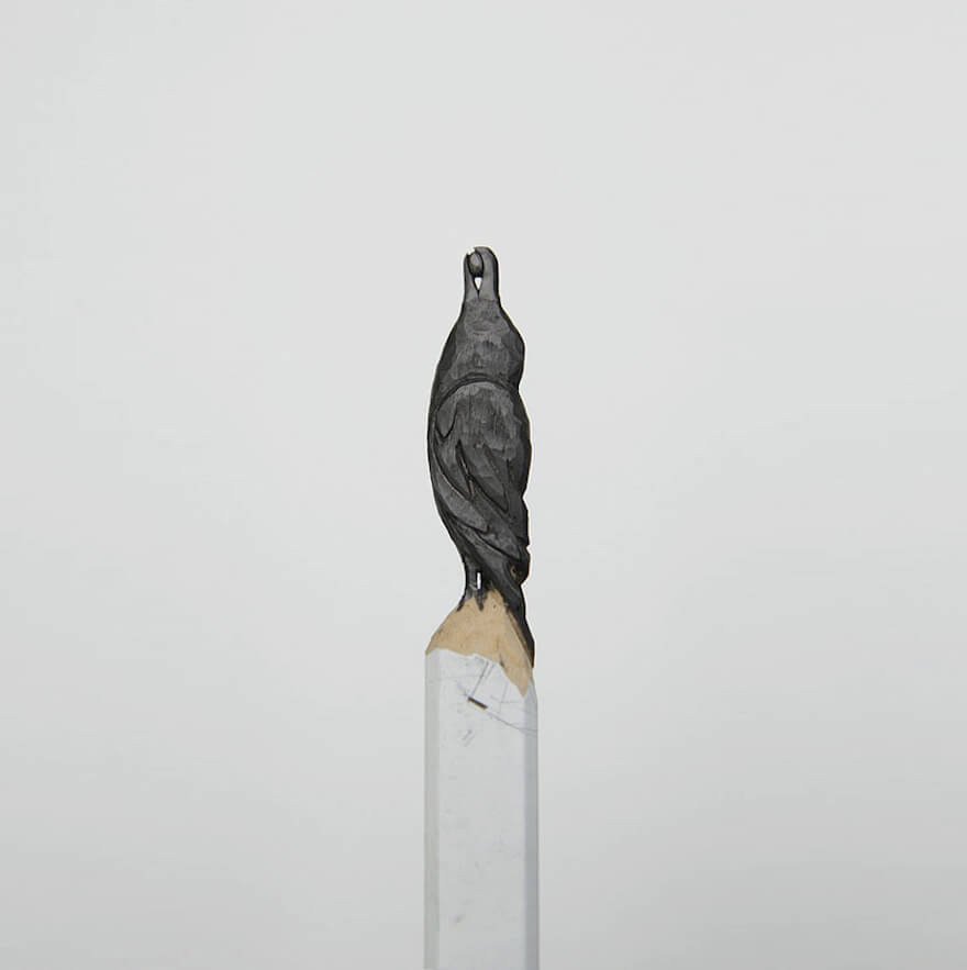 Các tác phẩm điêu khắc tinh xảo bằng bút chì đầy ấn tượng