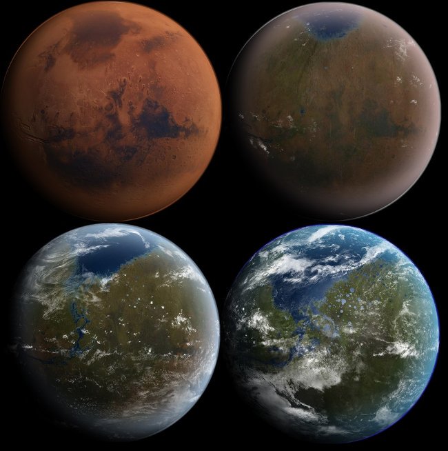 Cách cải tạo sao Hỏa thành Trái Đất thứ hai