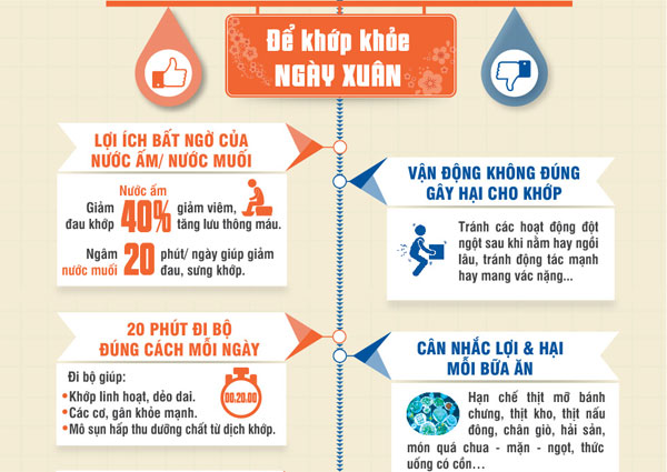 Cẩm nang du xuân cho người bệnh khớp