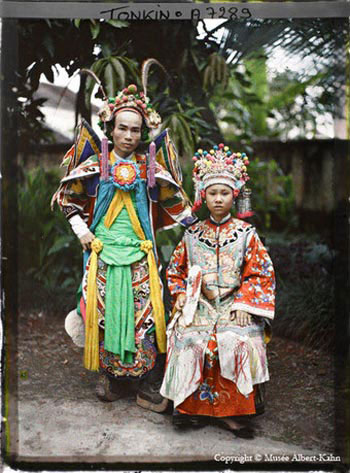 Chiêm ngưỡng những bức ảnh màu đầu tiên về Việt Nam và thế giới