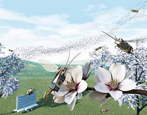 Chuyện về phi đội robot ong tự trị