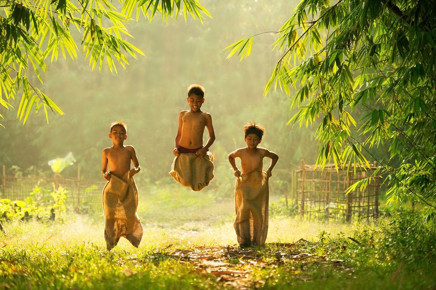 Cuộc sống yên bình nơi làng quê Việt