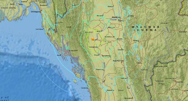 Động đất 6,8 độ Richter ở Myanmar, 100 chùa cổ hư hại