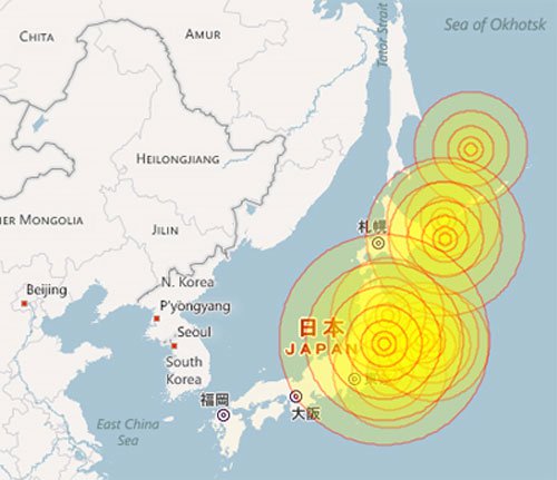 Động đất gây cảnh báo sóng thần tại Nhật