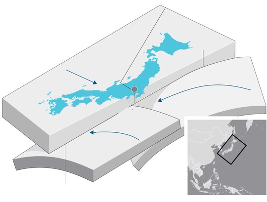 Động đất lớn liên tục, Nhật Bản vào thời kỳ nguy hiểm?
