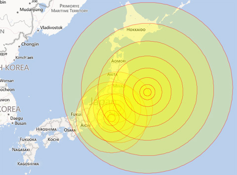 Động đất mạnh ở Nhật Bản, gây cảnh báo sóng thần