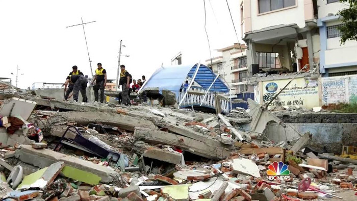 Động đất Nhật Bản và Ecuador liên quan đến vành đai lửa?