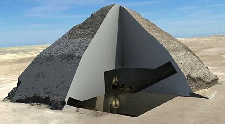 Hai khoang rỗng chưa thể lý giải trong Đại kim tự tháp Ai Cập