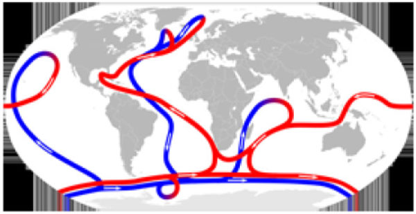 Hải lưu đóng vai trò quan trọng đối với biến đổi khí hậu