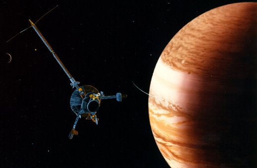 Hành trình khám phá sao Mộc của tàu Galileo