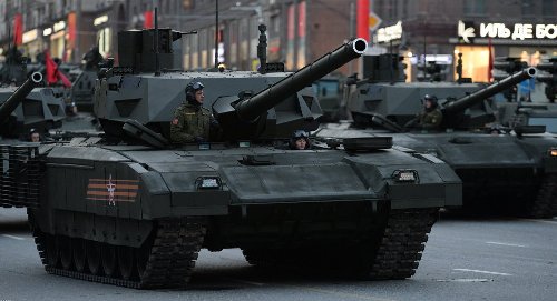Khám phá sức mạnh quái vật mới của siêu tăng T-14 Armata