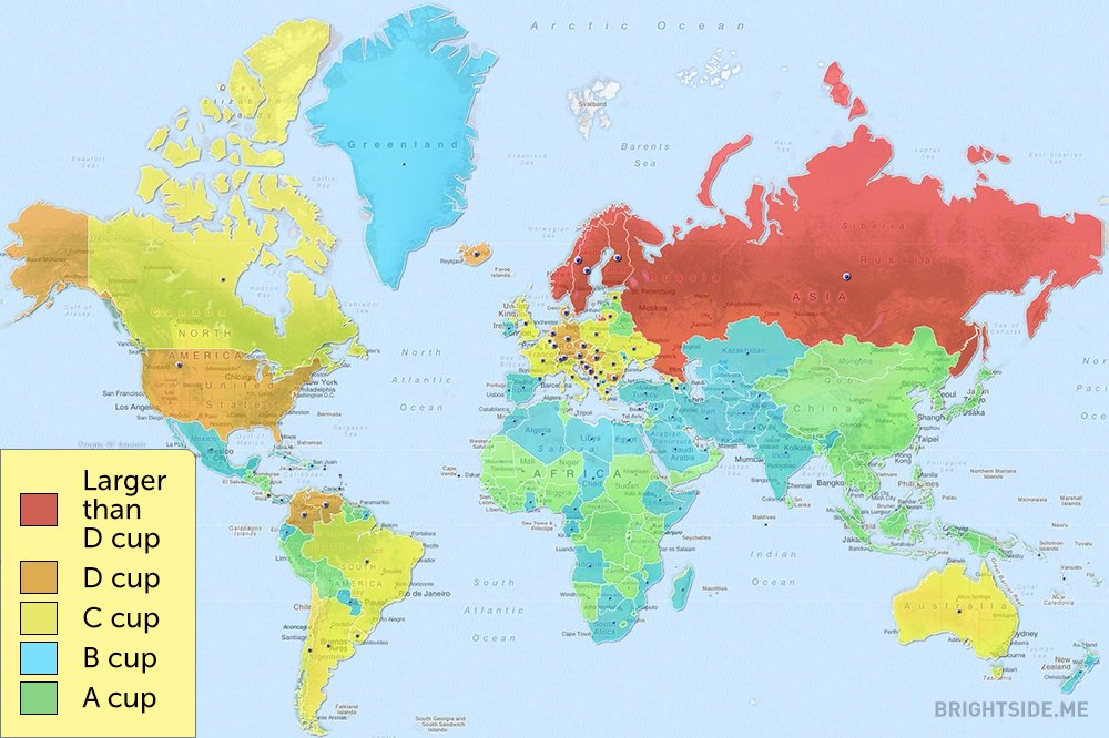 Khám phá thế giới qua 15 tấm bản đồ vô cùng thú vị