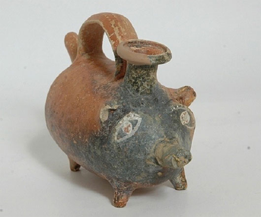 Khảo cổ bình sữa hình lợn đất thời cổ đại