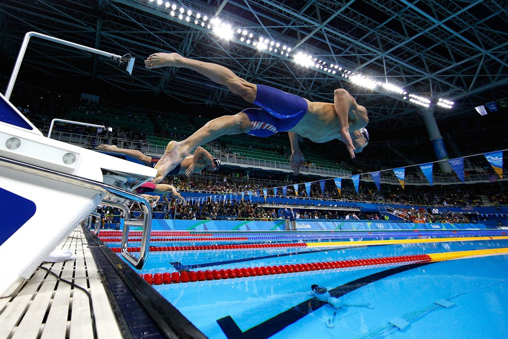 Khoảnh khắc đẹp của Michael Phelps ở Olympic 2016