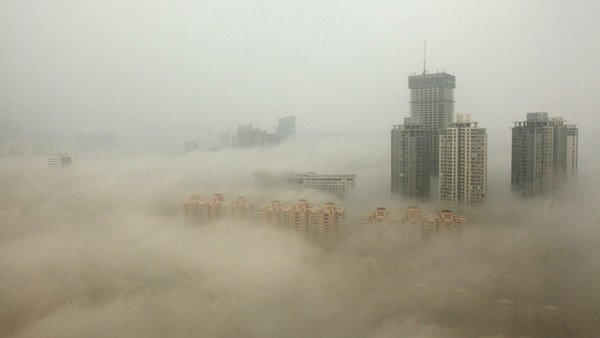 Không khí ô nhiễm từ Trung Quốc tràn sang Việt Nam vào mùa đông