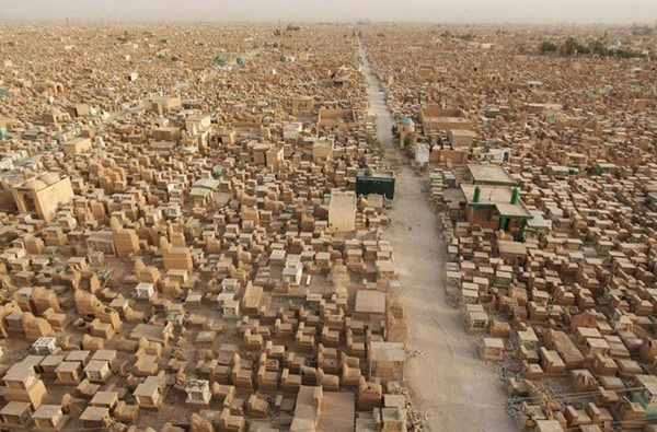 Khu nghĩa địa lớn nhất thế giới tồn tại hơn 1.400 năm