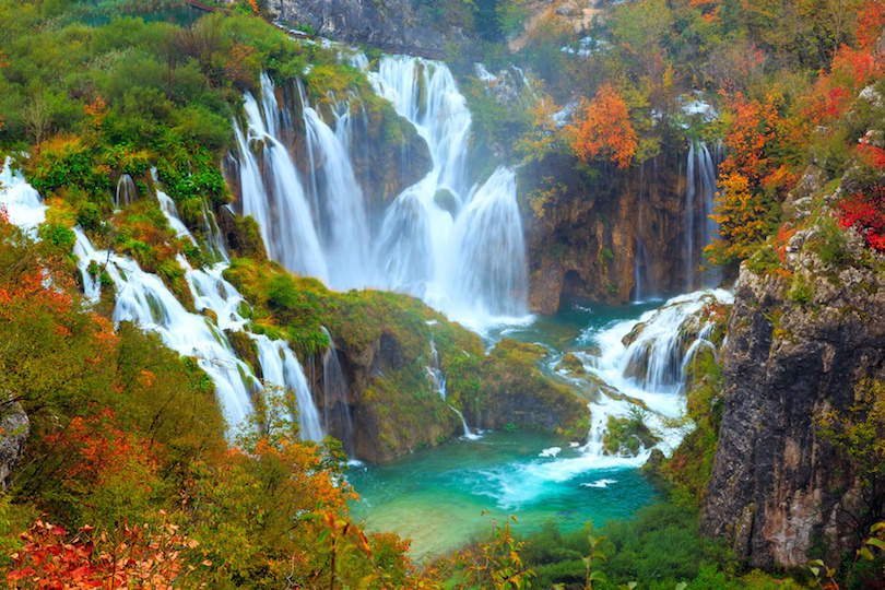 Khung cảnh đẹp ngỡ ngàng của vườn quốc gia Plitvice, Croatia