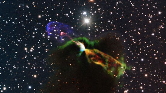 Kính ALMA chụp được ảnh một ngôi sao đang ra đời