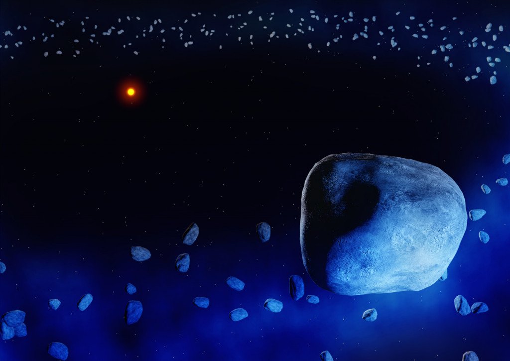 Kỳ lạ sao chổi băng xanh bay quanh sao giống Mặt trời