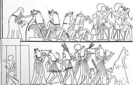 Lễ hội bia rượu và tình dục của người Ai Cập cổ