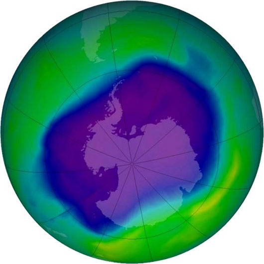 Lỗ thủng tầng ozone có thể được chữa lành vào năm 2070