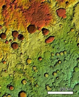 Lũ lụt theo giai đoạn hình thành nên mạng lưới thung lũng trên sao Hỏa