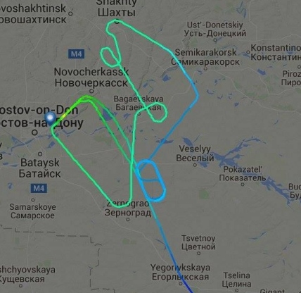 Máy bay rơi ở Nga, 62 người chết