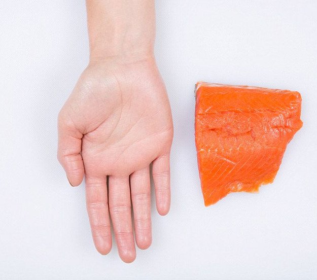 Mẹo ước lượng khẩu phần ăn giảm cân bằng bàn tay