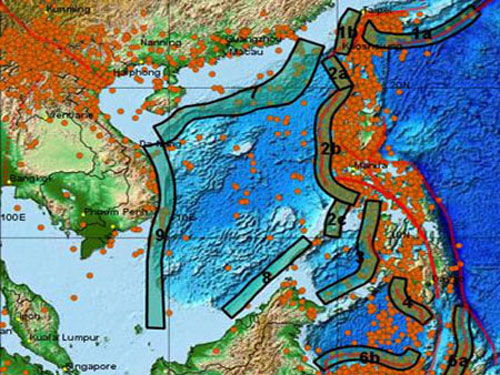 Miền Trung có thể bị sóng thần trên 10m