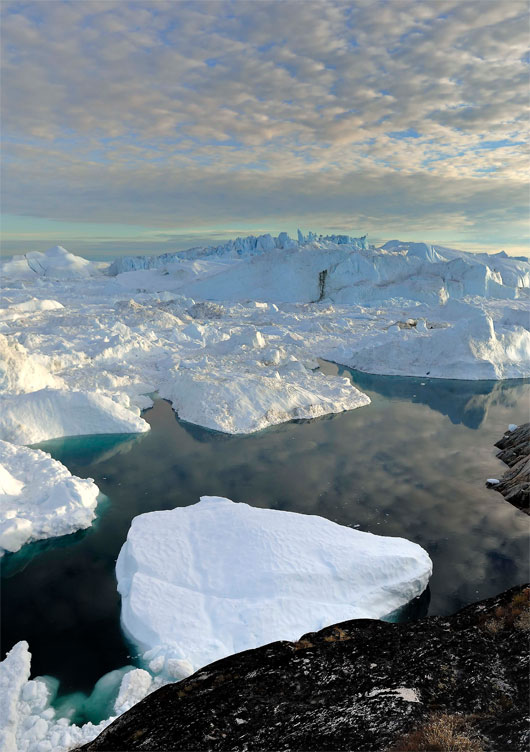 Một nửa nguyên nhân gây ra tình trạng ấm lên ở Greenland là do tự nhiên