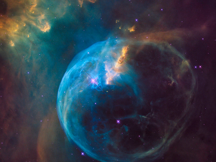 NASA chia sẻ hình ảnh đáng kinh ngạc của Bubble Nebula