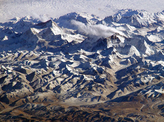 NASA đặt nhầm đỉnh Everest vào địa phận Ấn Độ