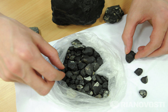Nga cấm đưa các mảnh thiên thạch ra nước ngoài