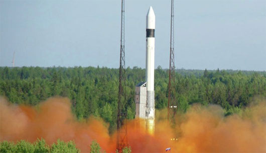 Nga phóng thành công ba vệ tinh quân sự vào quỹ đạo