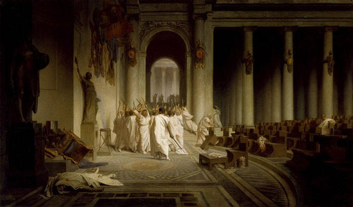 Ngày 15/3: Julius Caesar bị hàng chục nguyên lão sát hại