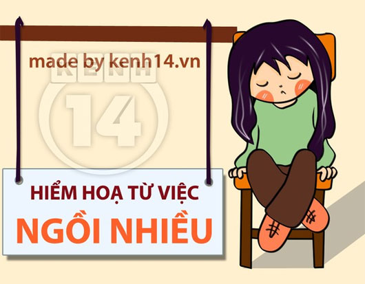 Nguy cơ suy giảm tuổi thọ của việc ngồi cả ngày