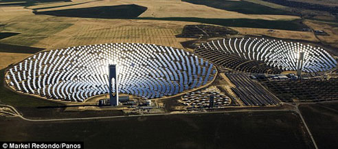 Nhà máy điện mặt trời của Tây Ban Nha