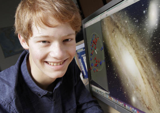 Nhân tài thiên văn 15 tuổi