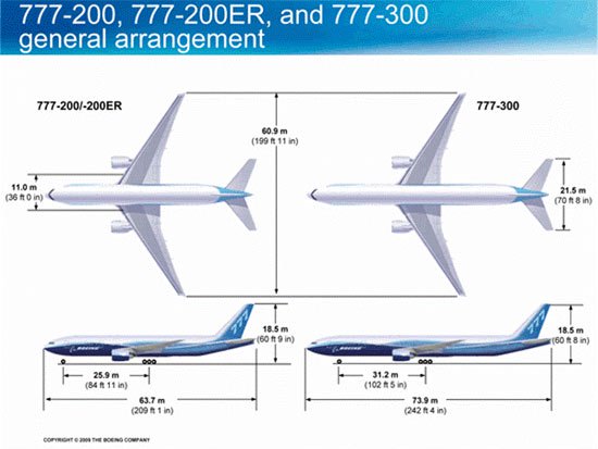 Những dòng máy bay Boeing 777 của Malaysia Airlines