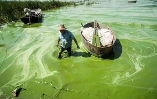 Những dòng nước có màu quái lạ ở Trung Quốc