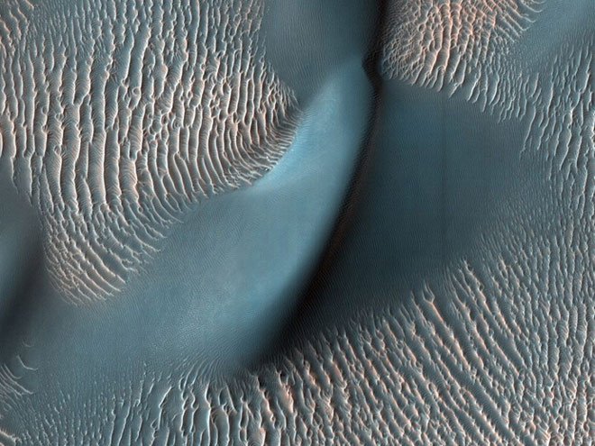 Những hình ảnh ấn tượng trên sao Hỏa