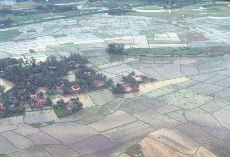 Những hình ảnh độc về miền Nam Việt Nam năm 1969 nhìn từ máy bay
